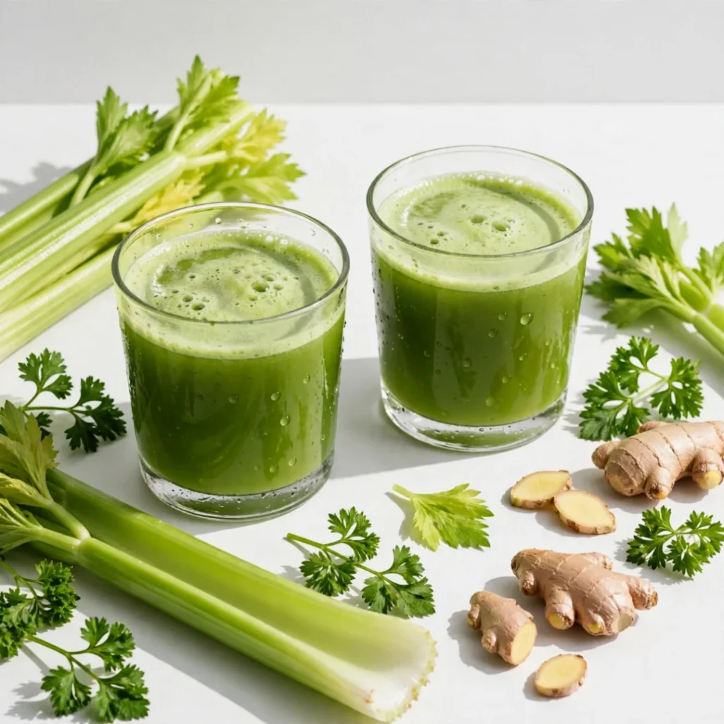 Fresh Celery Detox Juice