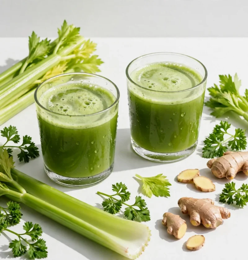 Fresh Celery Detox Juice