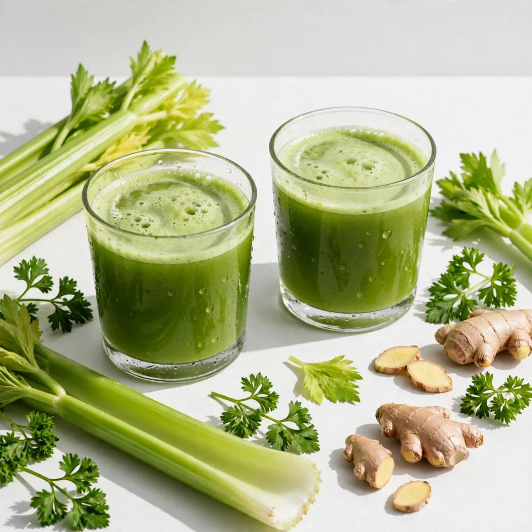 Fresh Celery Detox Juice