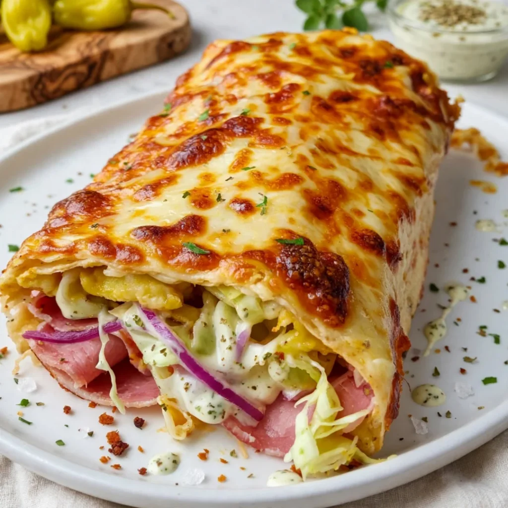 Keto Italian Grinder Wrap - Keto Italian Grinder Wrap