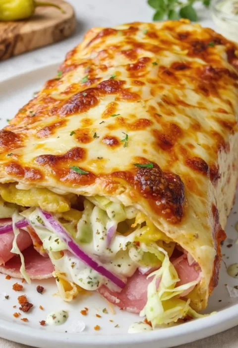 Keto Italian Grinder Wrap