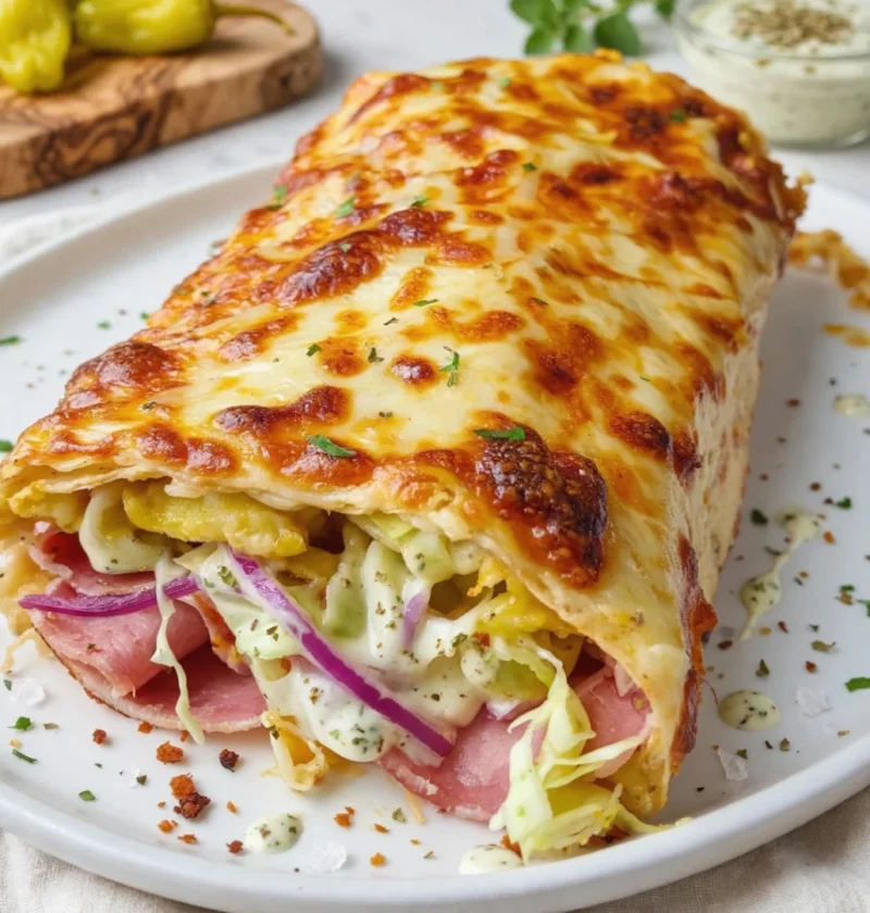 Keto Italian Grinder Wrap