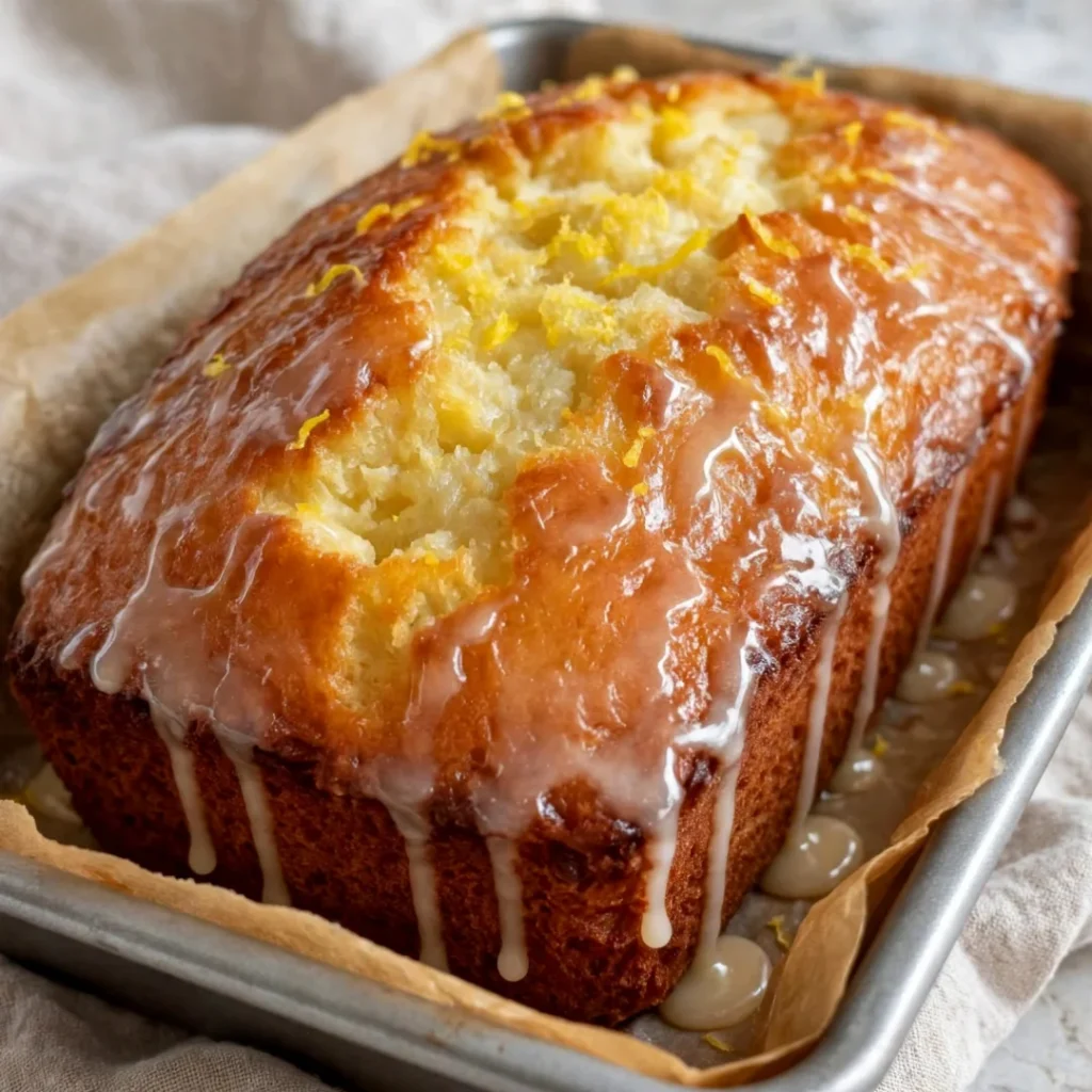 Keto Lemon Cream Cheese Loaf - Keto Lemon Cream Cheese Loaf