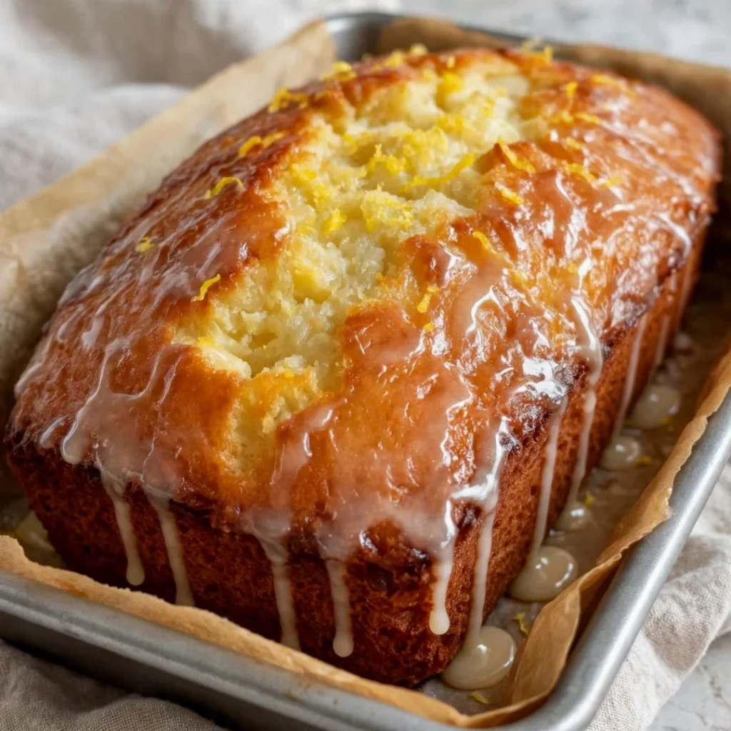 Keto Lemon Cream Cheese Loaf