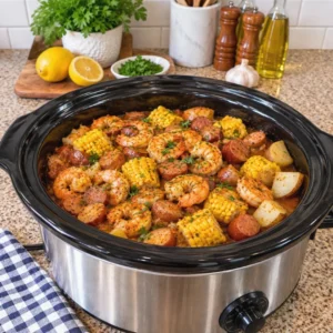 Slow Cooker Cajun Shrimp Boil: A Flavorful Delight!