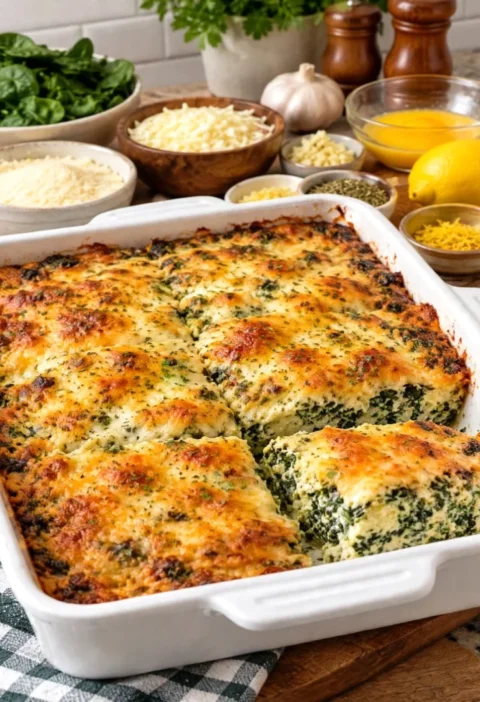Spinach and Ricotta Bake