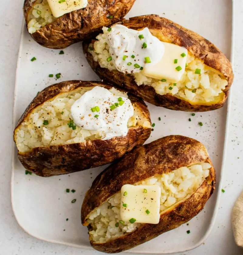 Air Fryer Baked Potatoes