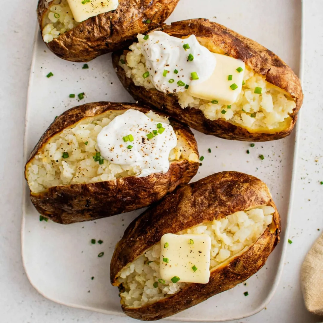 Air Fryer Baked Potatoes