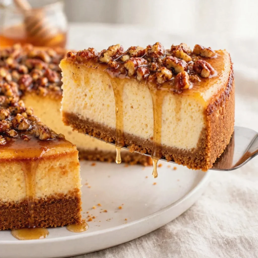 Brown Butter Honey Cheesecake – Creamy and Rich