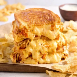 Buffalo Chicken Grilled Cheese