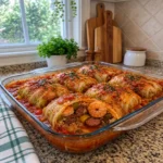 Cheesy Seafood Lasagna with Shrimp & Crab Layers: Indulge Now!