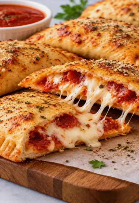 Cheesy Pizza Pockets