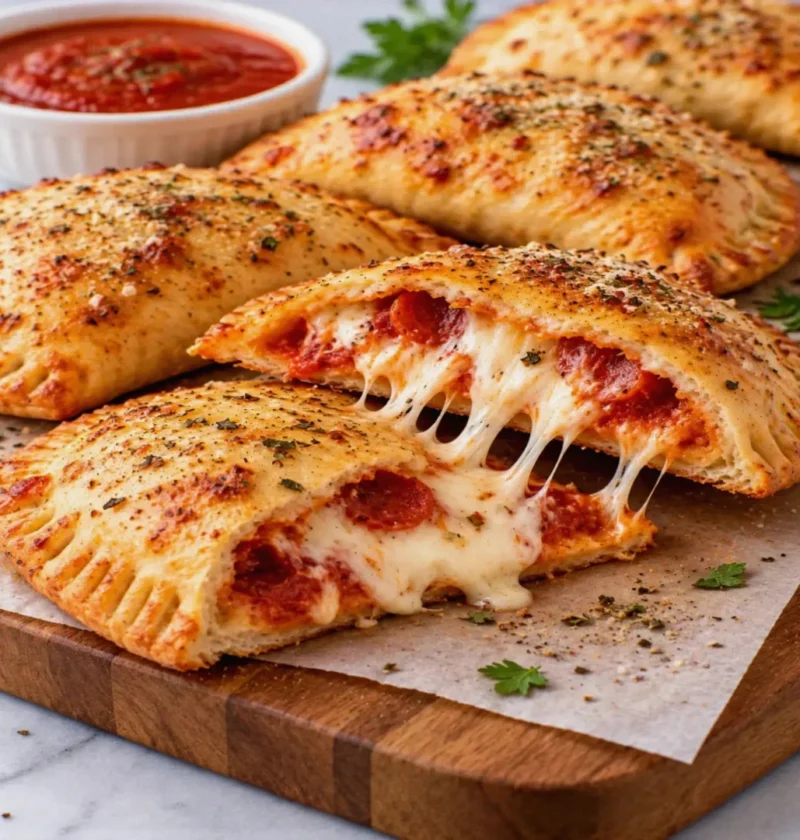 Cheesy Pizza Pockets
