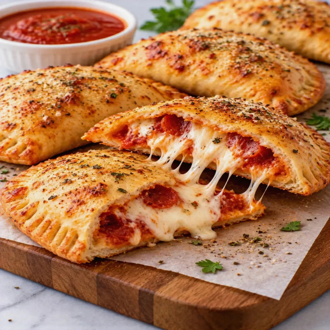 Cheesy Pizza Pockets