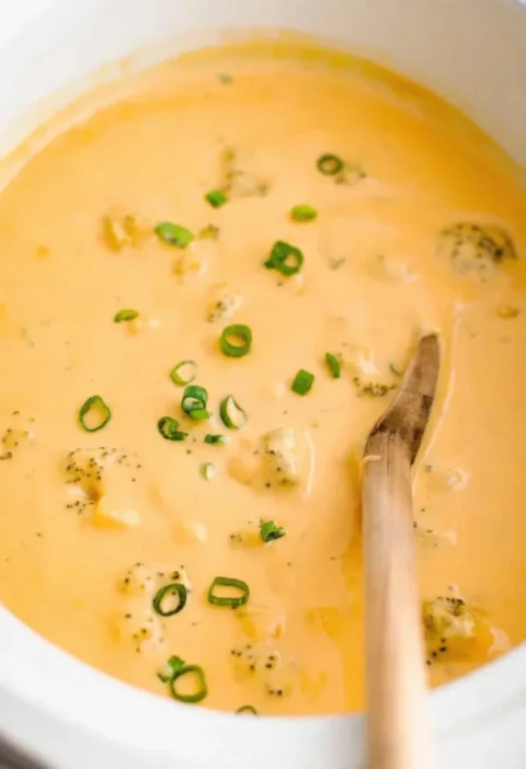 Crockpot Broccoli Cheese Sauce