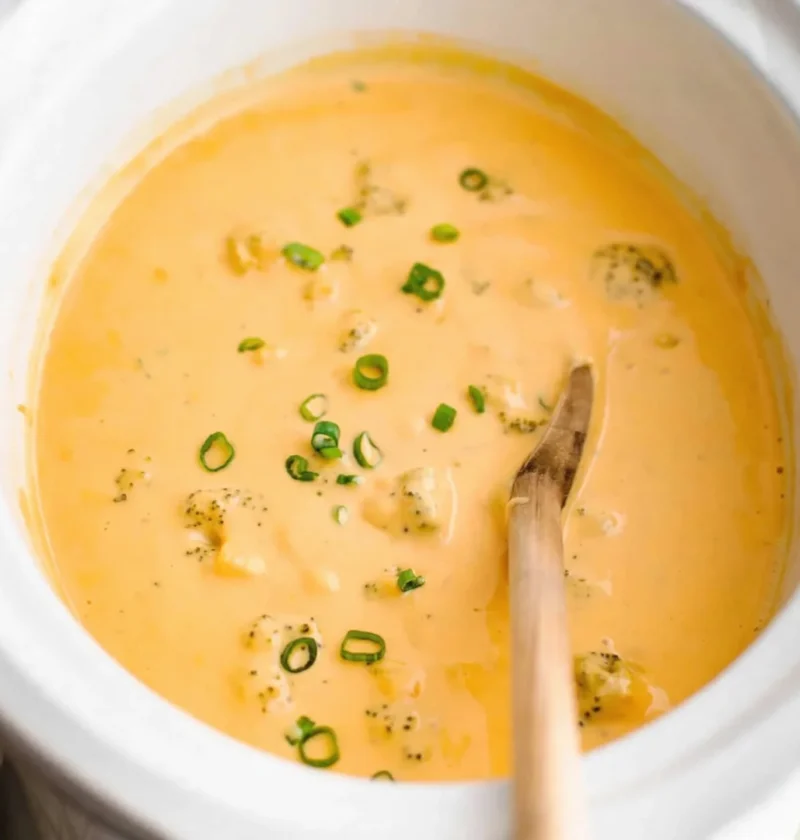 Crockpot Broccoli Cheese Sauce
