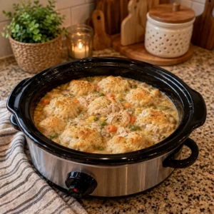 Crockpot Chicken and Dumplings: Easy Comfort Food Recipe