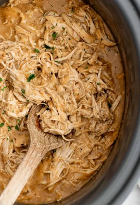 Crockpot Chicken and Gravy