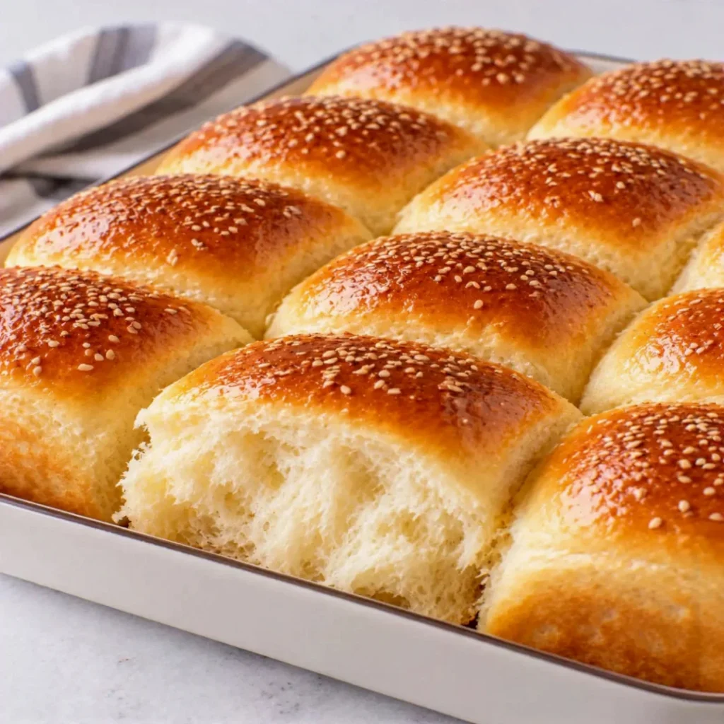 Fluffy Sandwich Rolls – Soft and Golden