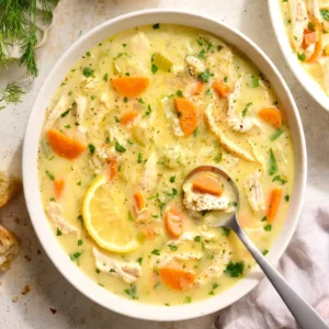 Greek Chicken Soup