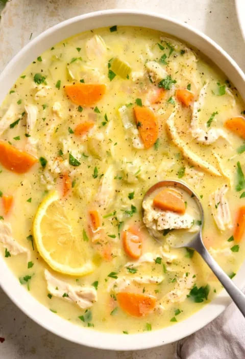 Greek Chicken Soup