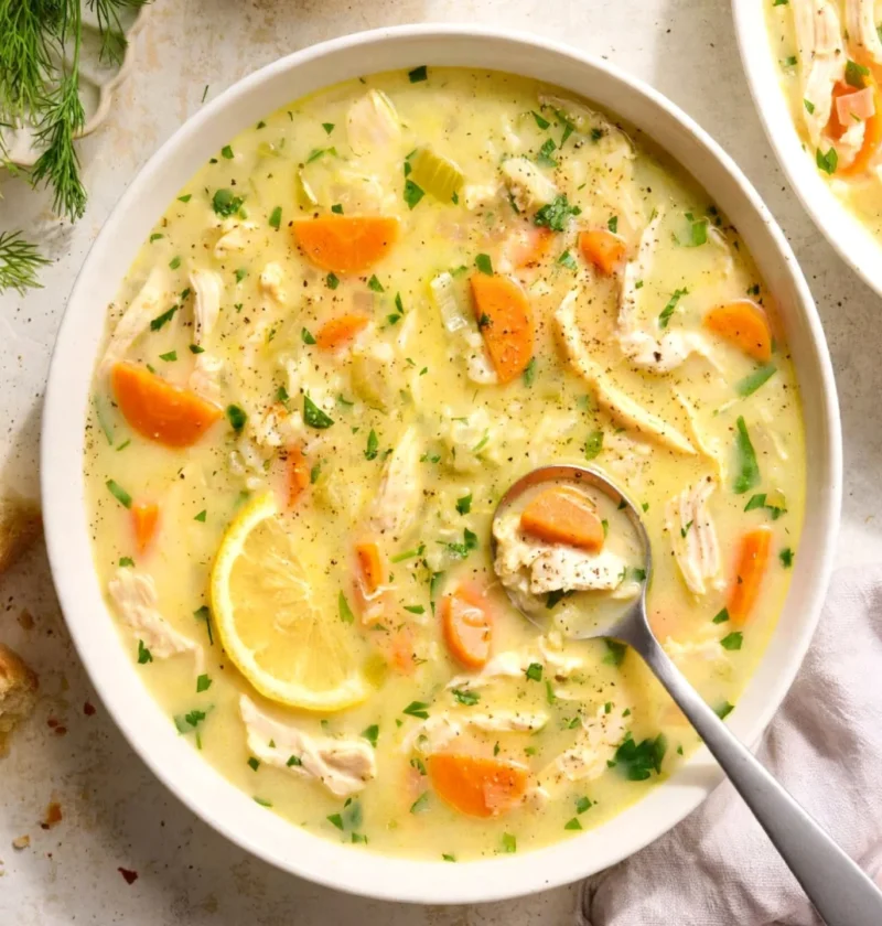 Greek Chicken Soup