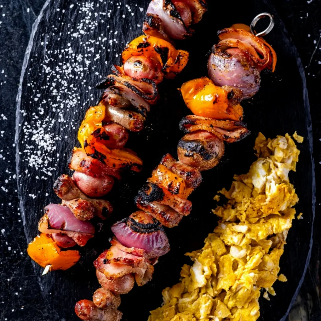 Grilled Breakfast Kabobs