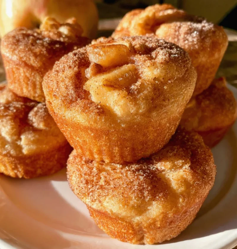 homemade applesauce muffins