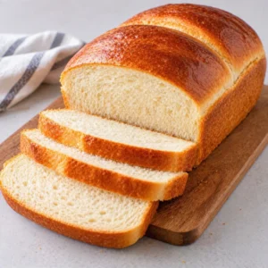 Homemade Bread Loaf – Fluffy and Golden