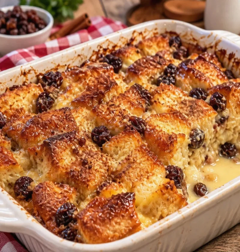 Old-Fashioned Bread Pudding