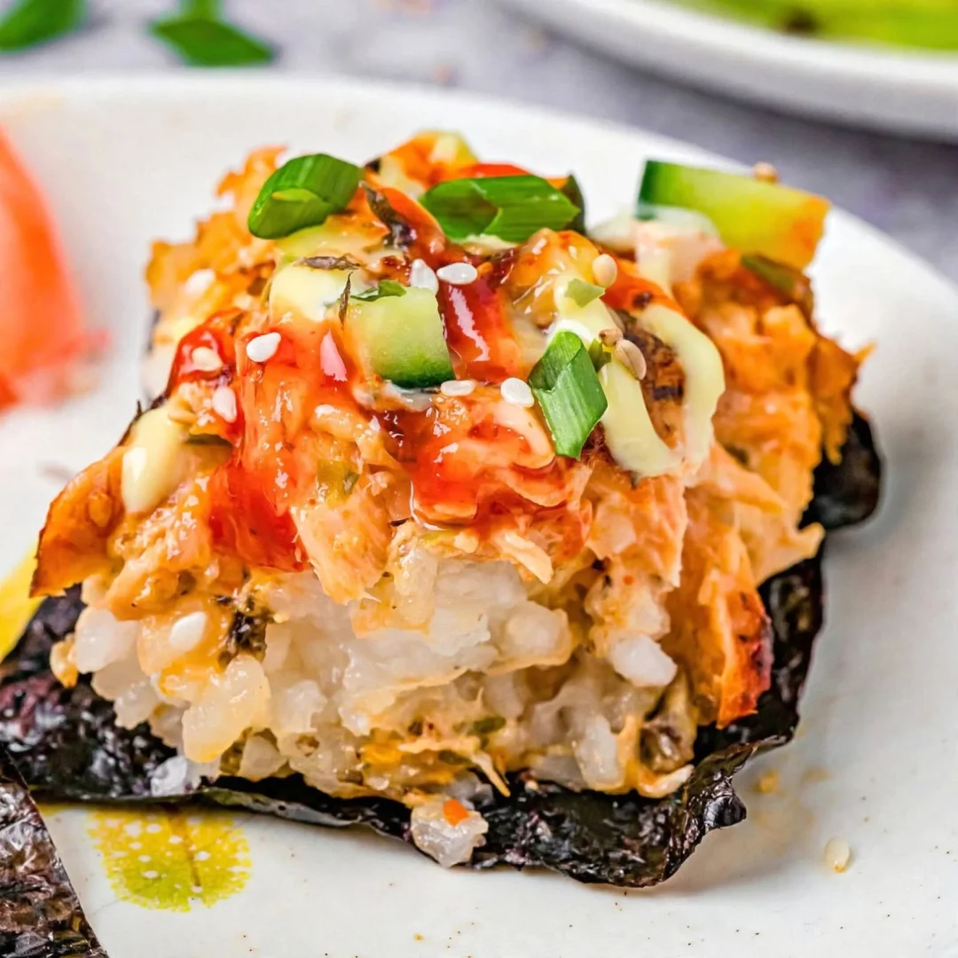 Salmon Sushi Bake