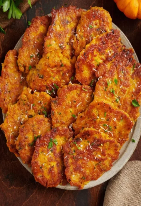 Savory Pumpkin Fritters