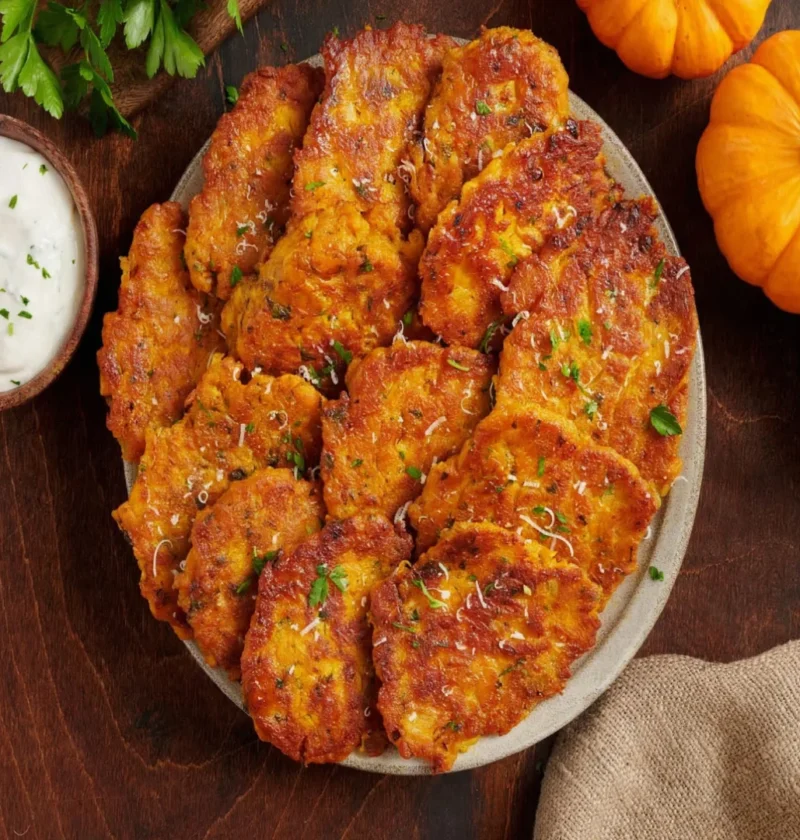 Savory Pumpkin Fritters