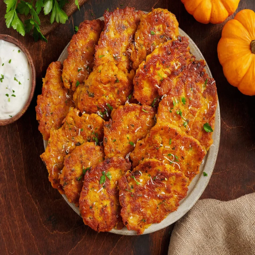 Savory Pumpkin Fritters
