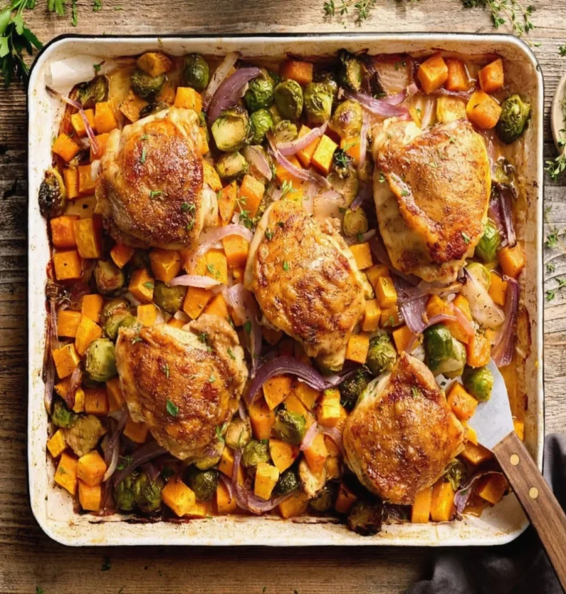 Sheet Pan Chicken Thighs