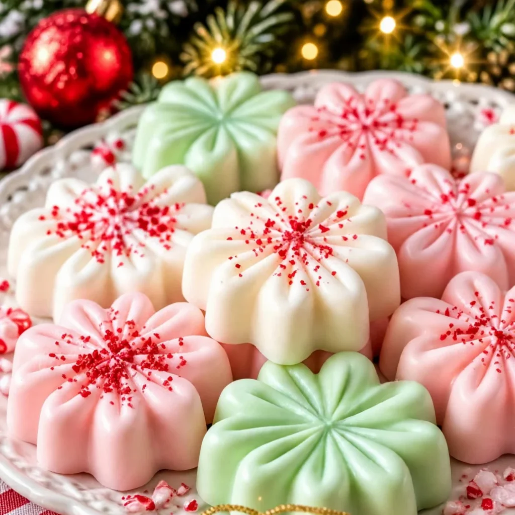 Soft Christmas Peppermints that Melt in Your Mouth!