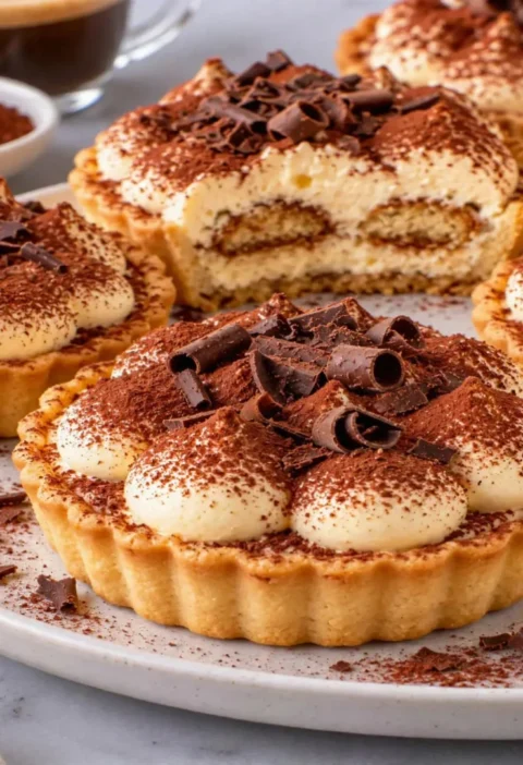 Tiramisu Tarts
